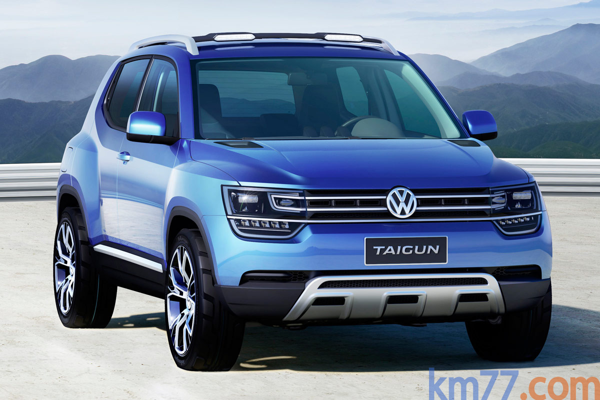 Volkswagen Taigun prototipo Todo terreno Exterior Frontal-Lateral