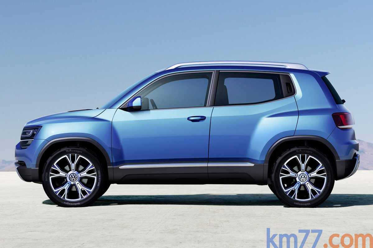 Volkswagen Taigun prototipo Todo terreno Exterior Lateral