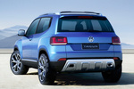 Volkswagen Taigun prototipo Todo terreno Exterior Posterior-Lateral