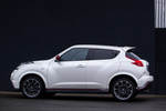 Nissan Juke Nismo 1.6i TURBO 200 CV Nismo Turismo Blanco Perlado Exterior Lateral 5 puertas