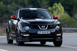 Nissan Juke Nismo 1.6i TURBO 200 CV Nismo Turismo Negro Metalizado Exterior Lateral-Frontal 5 puertas