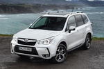 Subaru Forester 2.0 XT 240 CV Executive Plus Todo terreno Satin White Pearl Exterior Frontal-Lateral 5 puertas