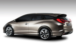 Honda Civic Wagon Concept Turismo familiar Exterior Posterior-Lateral 5 puertas