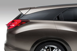 Honda Civic Wagon Concept Turismo familiar Exterior Pilotos 5 puertas