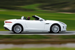 Jaguar F-Type V6 3.0 340 CV V6 Descapotable Polaris White Exterior Lateral 2 puertas