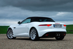 Jaguar F-Type V6 3.0 340 CV V6 Descapotable Polaris White Exterior Lateral-Posterior 2 puertas