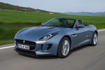 Jaguar F-Type V6 3.0 340 CV V6 Descapotable Satellite Grey Exterior Frontal-Lateral 2 puertas