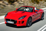 Jaguar F-Type S V8 5.0 495 CV S V8 Descapotable Salsa Red Exterior Frontal-Lateral 2 puertas