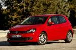 Volkswagen Golf 2.0 TDI 110 CV DPF CR Sport Turismo Rojo Tornado Exterior Frontal-Lateral 3 puertas