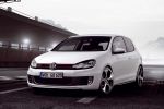 Volkswagen Golf GTI 2.0 TSI 210 CV GTI Turismo Blanco Candy Exterior Frontal-Lateral 3 puertas