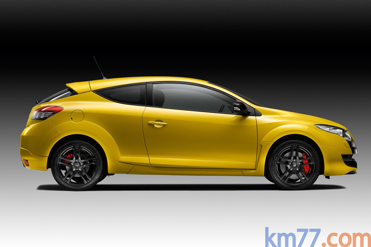 Renault M&eacute;gane Renault Sport Cup Renault Sport Turismo Amarillo Racing Exterior Lateral 3 puertas
