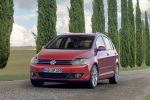 Volkswagen Golf Plus 2.0 TDI 140 CV DPF CR Sport Monovolumen Rojo Cereza Exterior Frontal-Lateral 5 puertas