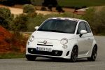 Abarth 500 1.4 16v T-Jet 135 CV 500 Turismo Blanco Competici&oacute;n Exterior Frontal-Lateral 3 puertas