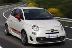 Abarth 500 1.4 16v T-Jet 135 CV 500 Turismo Blanco Competici&oacute;n Exterior Frontal-Lateral 3 puertas