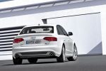 Audi A4 3.2 FSI quattro 265 CV S line Turismo Blanco Ibis Exterior Posterior-Lateral 4 puertas