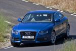 Audi A5 3.0 TDI 239 CV quattro  Gama A5 Coup&eacute; Coup&eacute; Azul Aruba efecto perla Exterior Frontal-Lateral 2 puertas