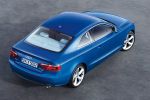 Audi A5 3.0 TDI 239 CV quattro  Gama A5 Coup&eacute; Coup&eacute; Azul Aruba efecto perla Exterior Cenital-Posterior-Lateral 2 puertas