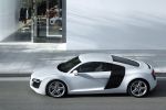 Audi R8 4.2 FSI quattro Gama R8 Coup&eacute; Blanco Ibis Exterior Lateral-Cenital 2 puertas