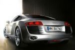 Audi R8 4.2 FSI quattro Gama R8 Coup&eacute; Plata Hielo Metalizado Exterior Posterior-Lateral 2 puertas