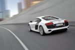 Audi R8 5.2 FSI quattro Gama R8 Coup&eacute; Blanco Ibis Exterior Posterior-Lateral 2 puertas