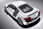 Audi R8 5.2 FSI quattro Gama R8 Coup&eacute; Blanco Ibis Exterior Cenital-Lateral-Posterior 2 puertas