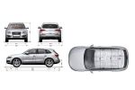 Audi Q5 Gama Q5 Gama Q5 Todo terreno T&eacute;cnica Dimensiones 5 puertas