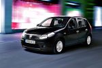 Dacia Sandero 1.6 90 CV Laureate Turismo Negro nacarado Exterior Lateral-Frontal 5 puertas