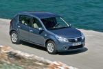 Dacia Sandero 1.6 90 CV Laureate Turismo Azul mineral Exterior Cenital-Lateral-Frontal 5 puertas