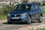 Dacia Sandero 1.6 90 CV Laureate Turismo Azul mineral Exterior Frontal-Lateral 5 puertas