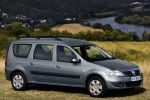 Dacia Logan 1.5 dCi Laureate Monovolumen Azul mineral Exterior Lateral-Frontal 5 puertas