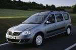 Dacia Logan 1.5 dCi Laureate Monovolumen Azul mineral Exterior Frontal-Lateral 5 puertas
