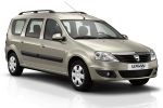 Dacia Logan 1.5 dCi Laureate Monovolumen Gris Basalto Exterior Lateral-Frontal 5 puertas