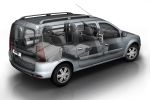 Dacia Logan 1.5 dCi Monovolumen T&eacute;cnica Radiograf&iacute;a 5 puertas