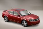 Dodge Avenger Gama Avenger SXT Turismo Rojo infierno metalizado Exterior Cenital-Lateral-Frontal 4 puertas