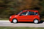 Fiat Panda 1.2 60 CV Dynamic Turismo Rojo Rumba Exterior Lateral 5 puertas