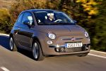 Fiat 500 1.4 16V 100 CV Lounge Turismo Gris breakbeat Exterior Frontal-Lateral 3 puertas