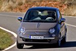 Fiat 500 1.4 16V 100 CV Lounge Turismo Gris breakbeat Exterior Frontal-Lateral 3 puertas