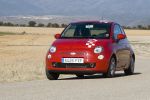 Fiat 500 1.3 16v Multijet 75 CV Sport (2013) Turismo Rojo pasodoble Exterior Frontal-Lateral 3 puertas