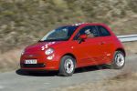 Fiat 500 1.3 16v Multijet 75 CV Sport (2013) Turismo Rojo pasodoble Exterior Lateral-Frontal 3 puertas