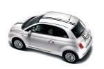 Fiat 500 Gama 500 Gama 500 (personalizaciones) Turismo Blanco Bossa Nova Exterior Cenital-Lateral-Posterior 3 puertas