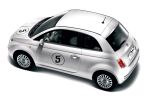 Fiat 500 Gama 500 Gama 500 (personalizaciones) Turismo Blanco Bossa Nova Exterior Cenital-Lateral-Posterior 3 puertas