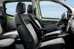 Fiat Fiorino Qubo Veh&iacute;culo comercial Verde Park Metal Interior Asientos 5 puertas