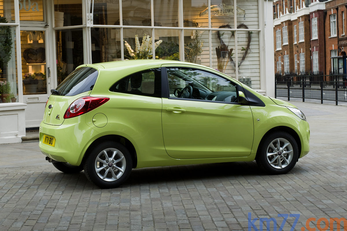 Ford ka verde metalizado #2