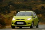 Ford Fiesta Turismo Verde Squeeze Exterior Frontal-Lateral 3 puertas