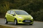 Ford Fiesta 1.60 TDCi 90 CV Sport Turismo Verde Squeeze Exterior Frontal-Lateral 3 puertas