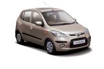 Hyundai i10 Gama i10 Comfort Turismo Champagne Exterior Cenital-Lateral-Frontal 5 puertas