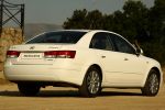 Hyundai Sonata Gama Sonata Style Turismo Noble white Exterior Posterior-Lateral 4 puertas