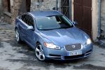 Jaguar XF 5.0 V8 Gama XF Turismo Spectrum blue Exterior Cenital-Frontal-Lateral 4 puertas