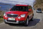 Skoda Yeti Gama Yeti Gama Yeti Todo terreno Rojo Fuego Exterior Frontal-Lateral 5 puertas