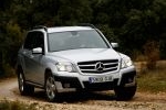Mercedes-Benz Clase GLK 320 CDI 4Matic 224 CV Paquete Todoterreno Todo terreno Plata Iridio Exterior Frontal-Lateral 5 puertas